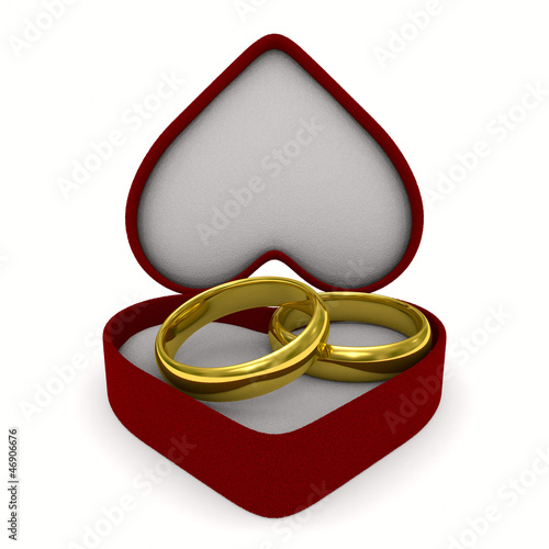 gift box on white backgroun...