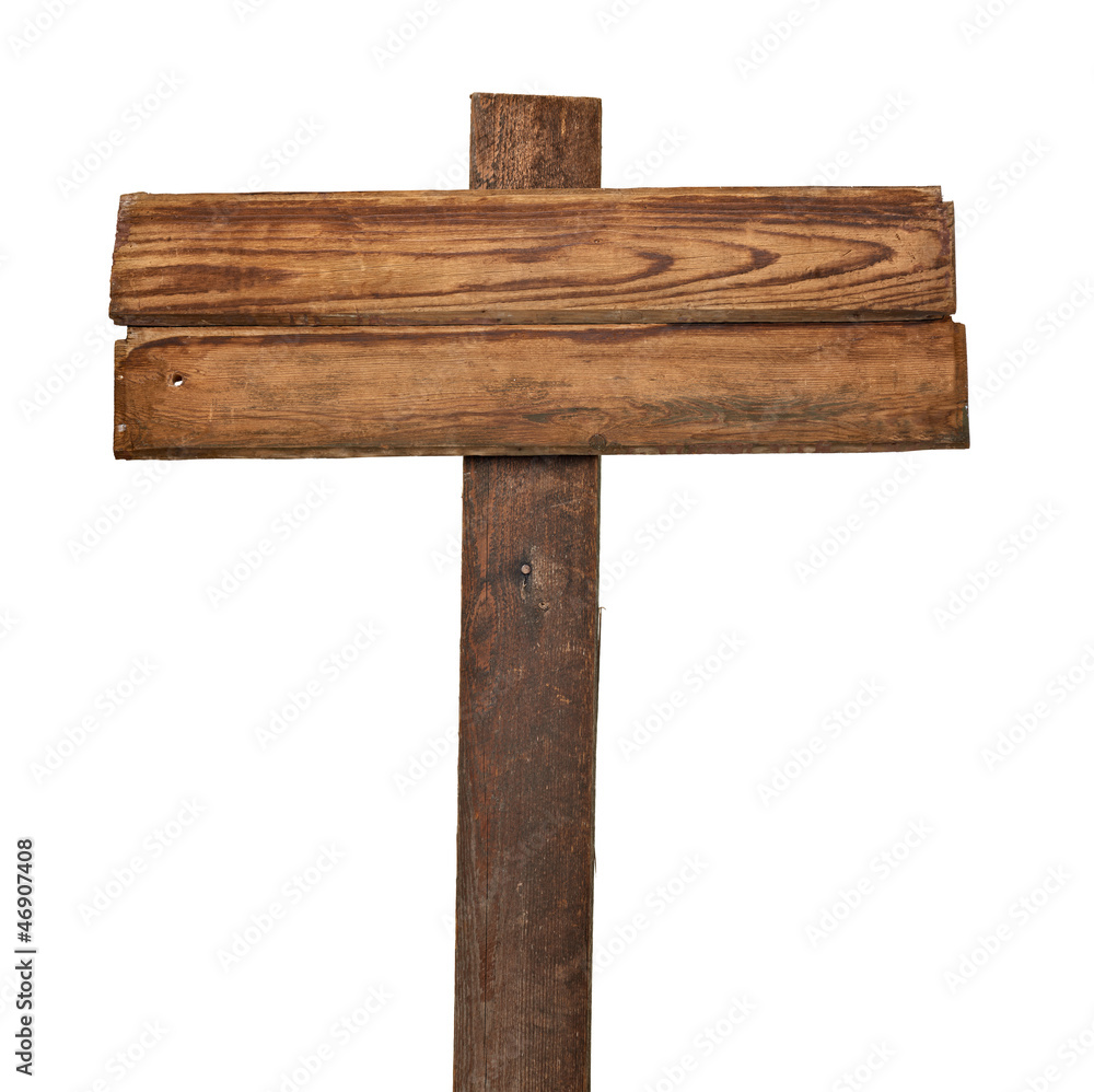 Fototapeta premium wooden sign background message