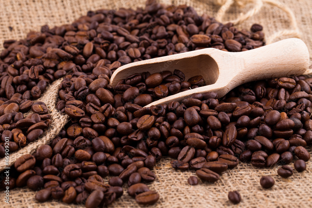 roasted coffee beans