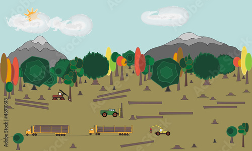Cutting the Forest