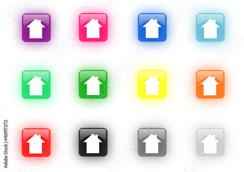 Série de logos multicolores home