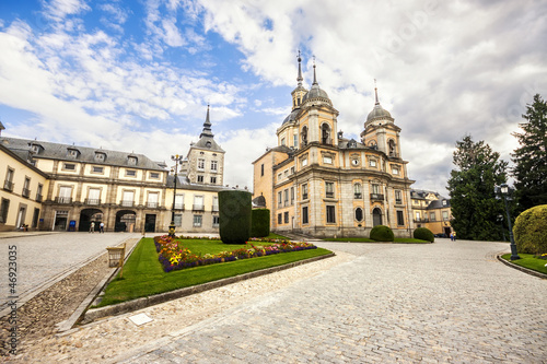 Royal Palace at La Granja de San Ildefonso in Segovia province, © mrks_v