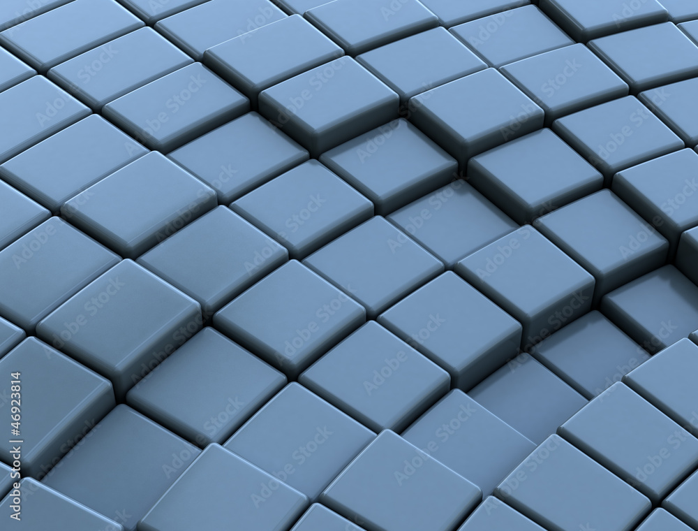 Abstract 3d cubes background Abstract 3d cubes background