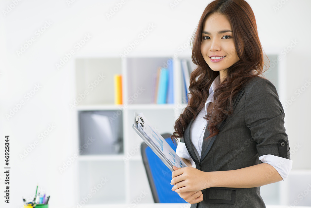 Confident worker Confident worker