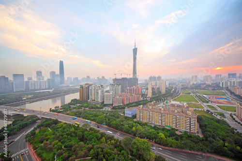 Guangzhou Pearl River, Canton TV Tower, Finance Center