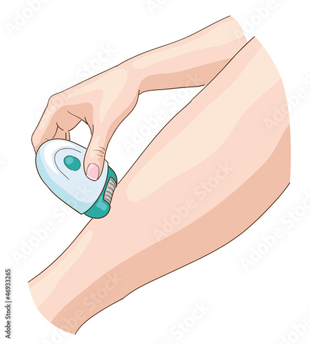 Electric epilator.