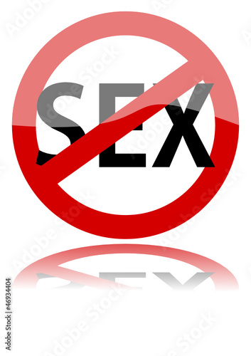 Mark - the prohibition of sex.