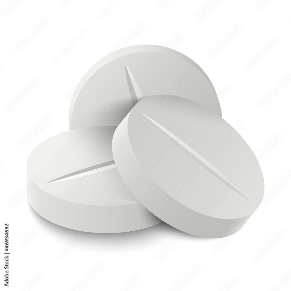 Fotografie medicine pills, illustration