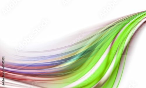 colourful abstract lines on white background