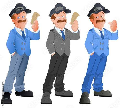 Police - Vector Character Illustration