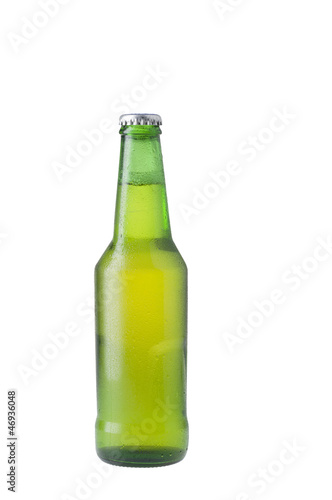 Bottle of lager beer