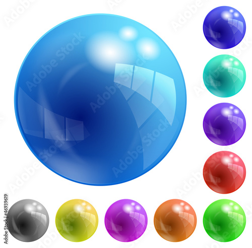 colored balls