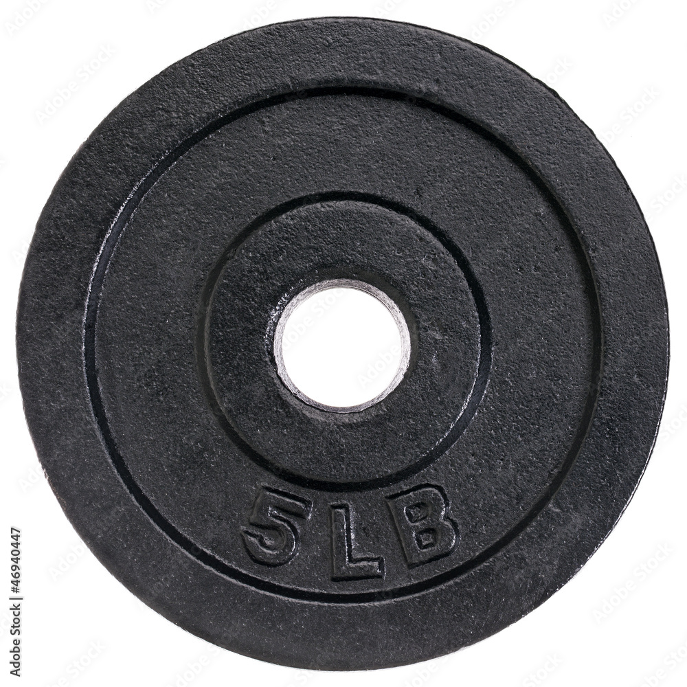 dumbbell plate