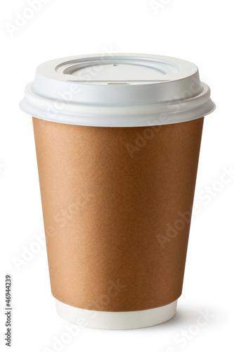 Take-out coffee in thermo cup