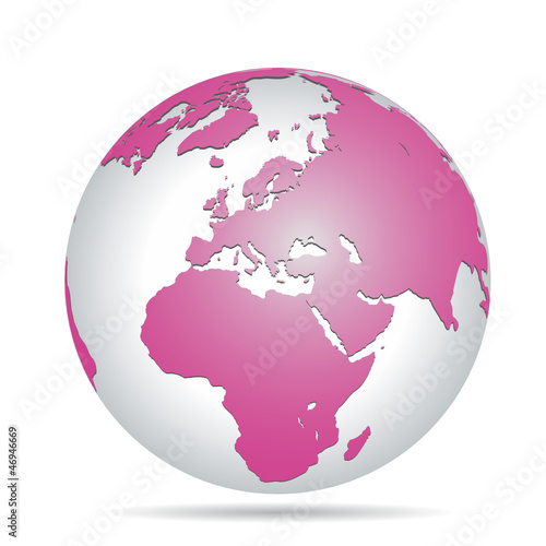 Pink Planet Earth