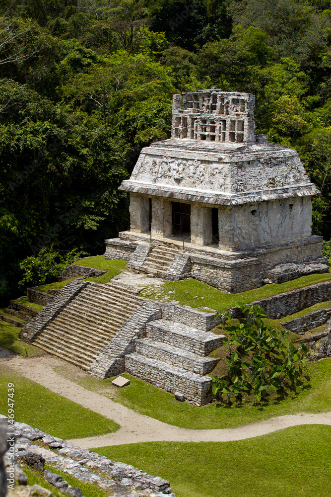 maya ruins Palenque, Mexico