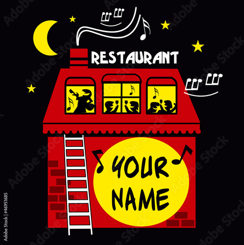 enseigne,restaurant, bar, logo, pub, café, spectacle,
