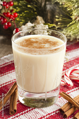 Festive White EggNog