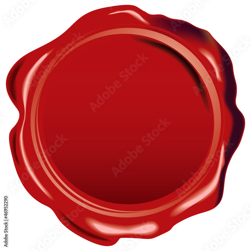 Rubber seal stamp - vector
