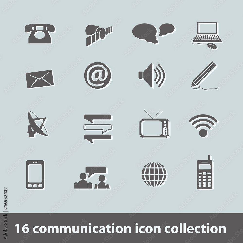 communication icons