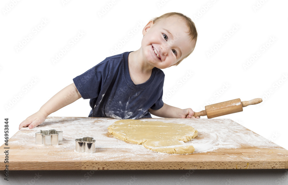 child making cookies child making cookies
