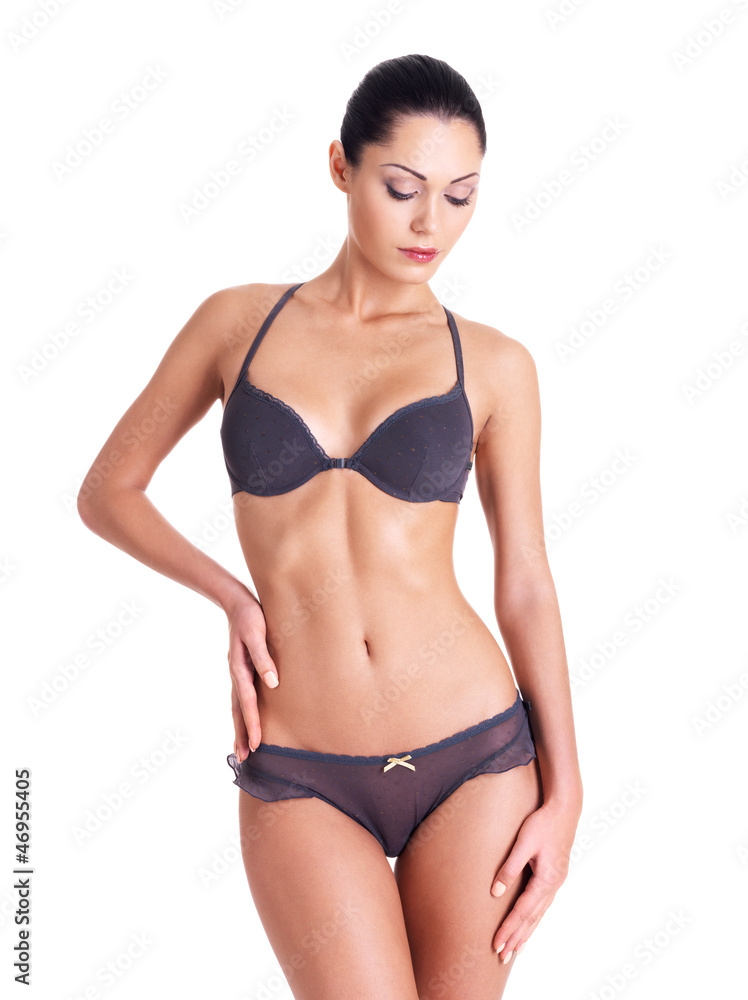 Young woman with beautiful slim perfect body Young woman with beautiful slim perfect body