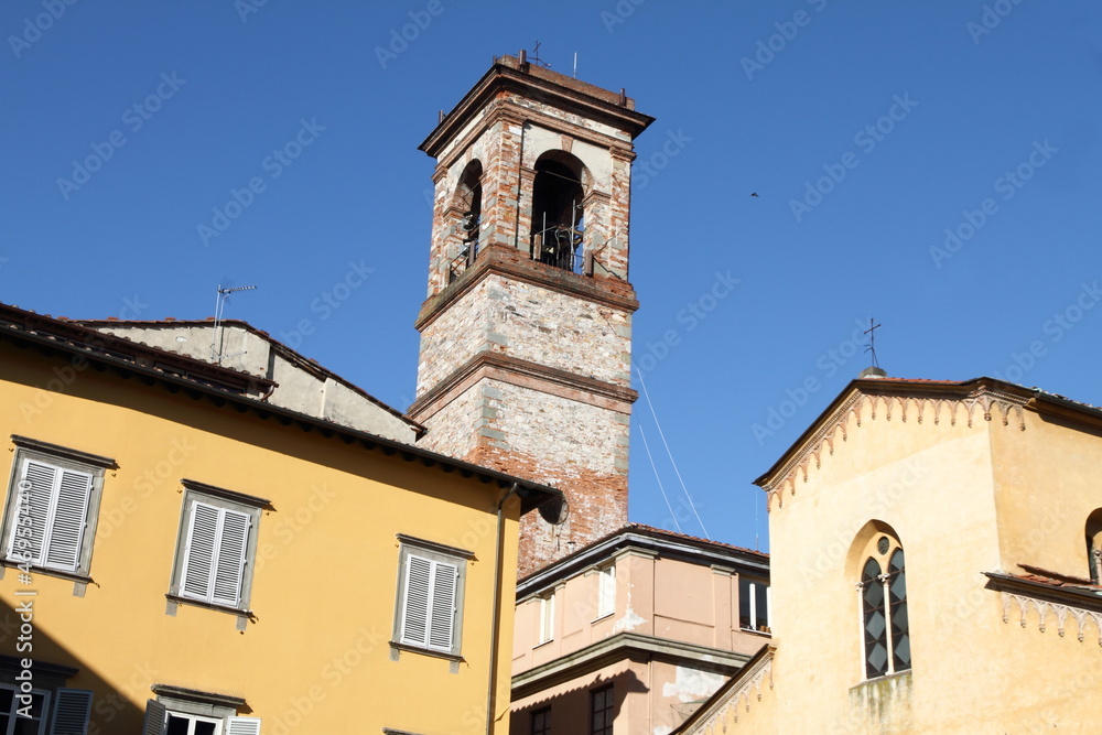 Tower in Lucca, Tuscany, Italy