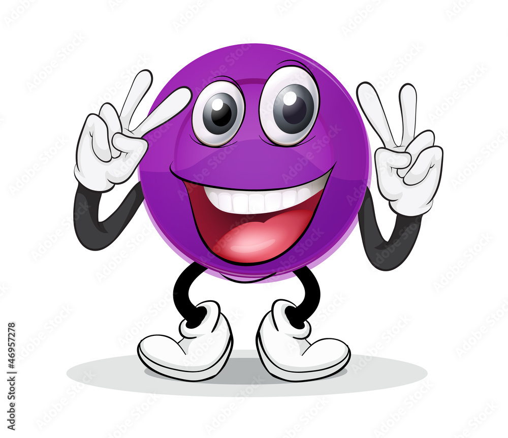 Obraz premium candy with a face