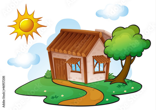 a house