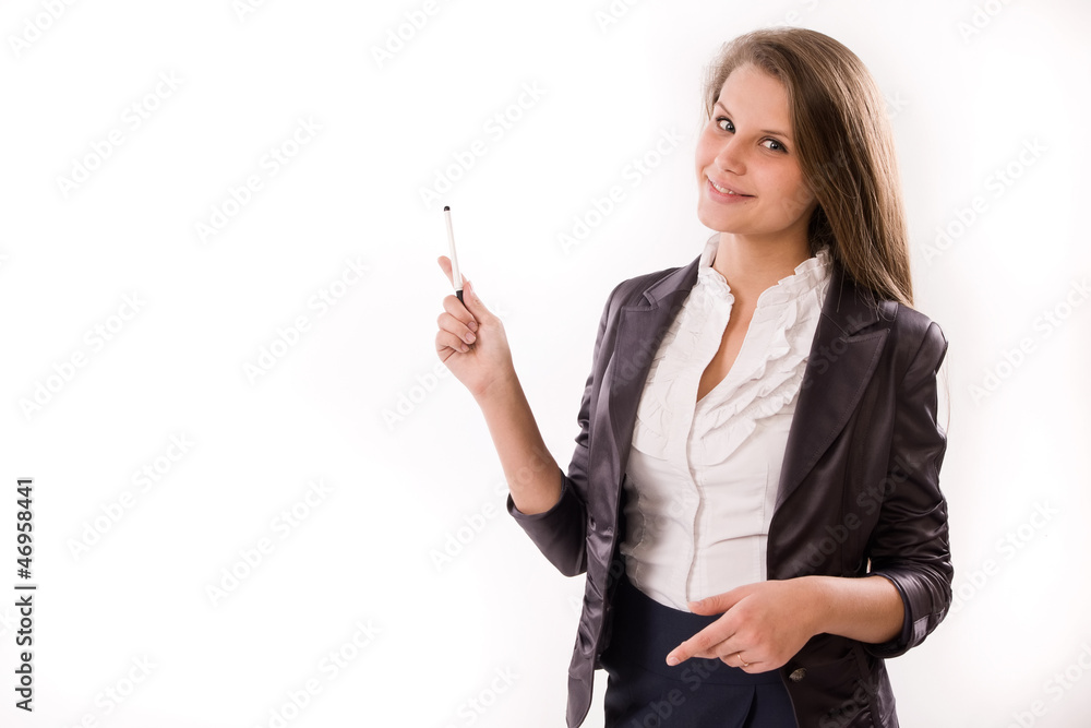 Happy business woman Happy business woman