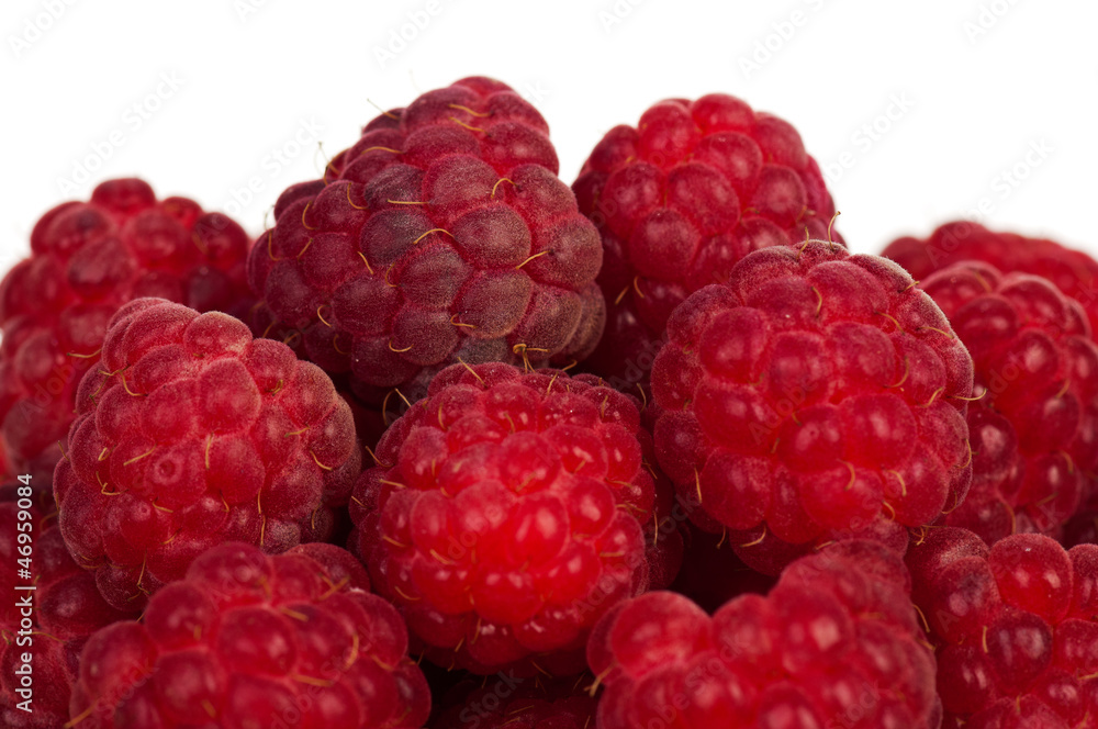 Ripe raspberries Ripe raspberries