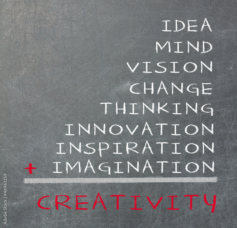 Fototapeta premium Concept of creativity