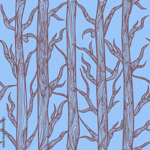 Texture with tress