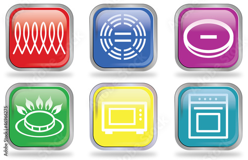 bouton argent sources de chaleur