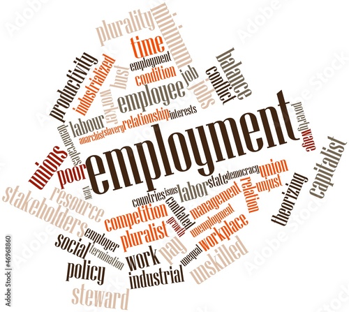 Word cloud for Employment