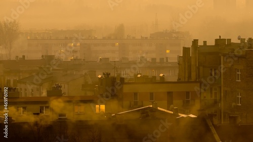 Postindustrial Cityscape photo