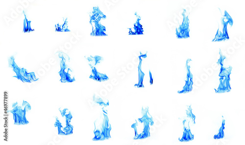 blue flame compilation