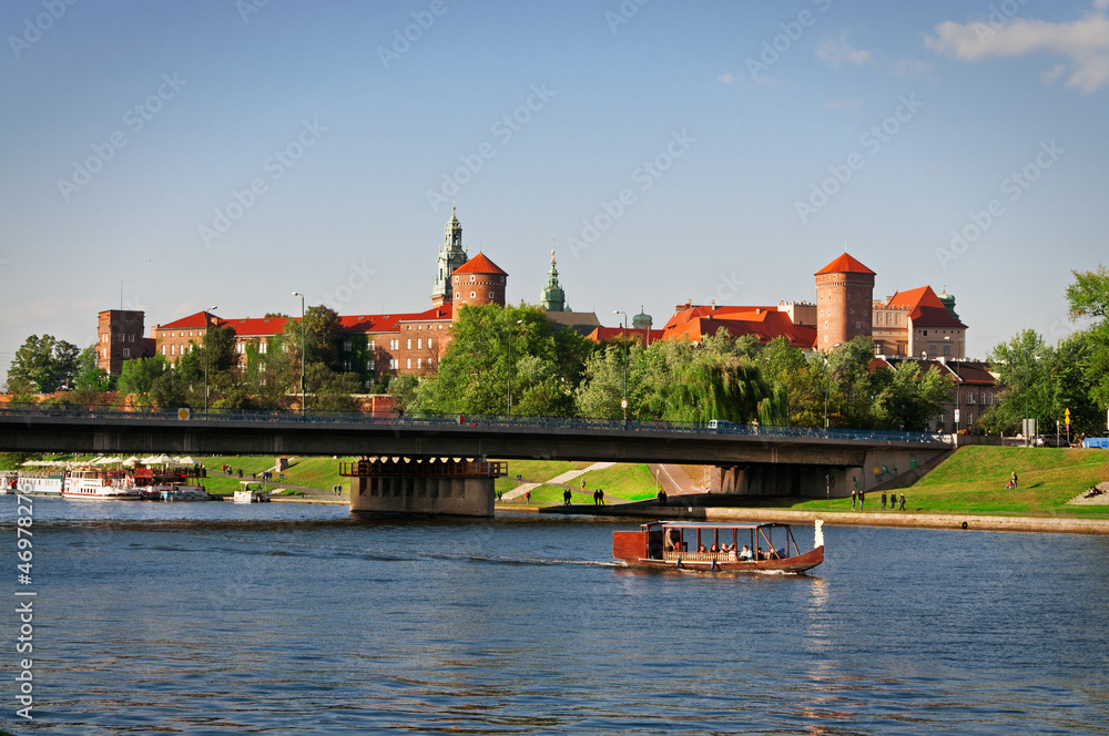 Naklejka premium Wawel Castle.
