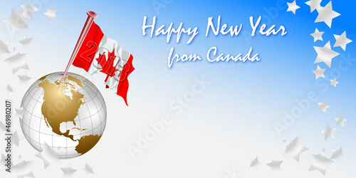 happy New Year 2013 from Canada