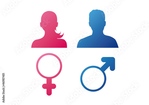 User behavior (gender icons)
