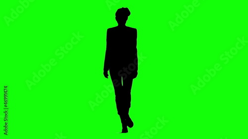 Catwalk Model Silhouette