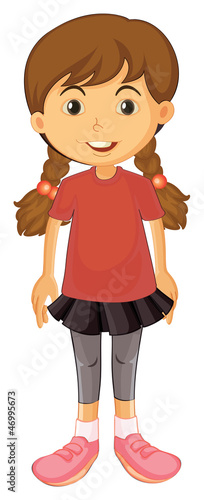 a girl
