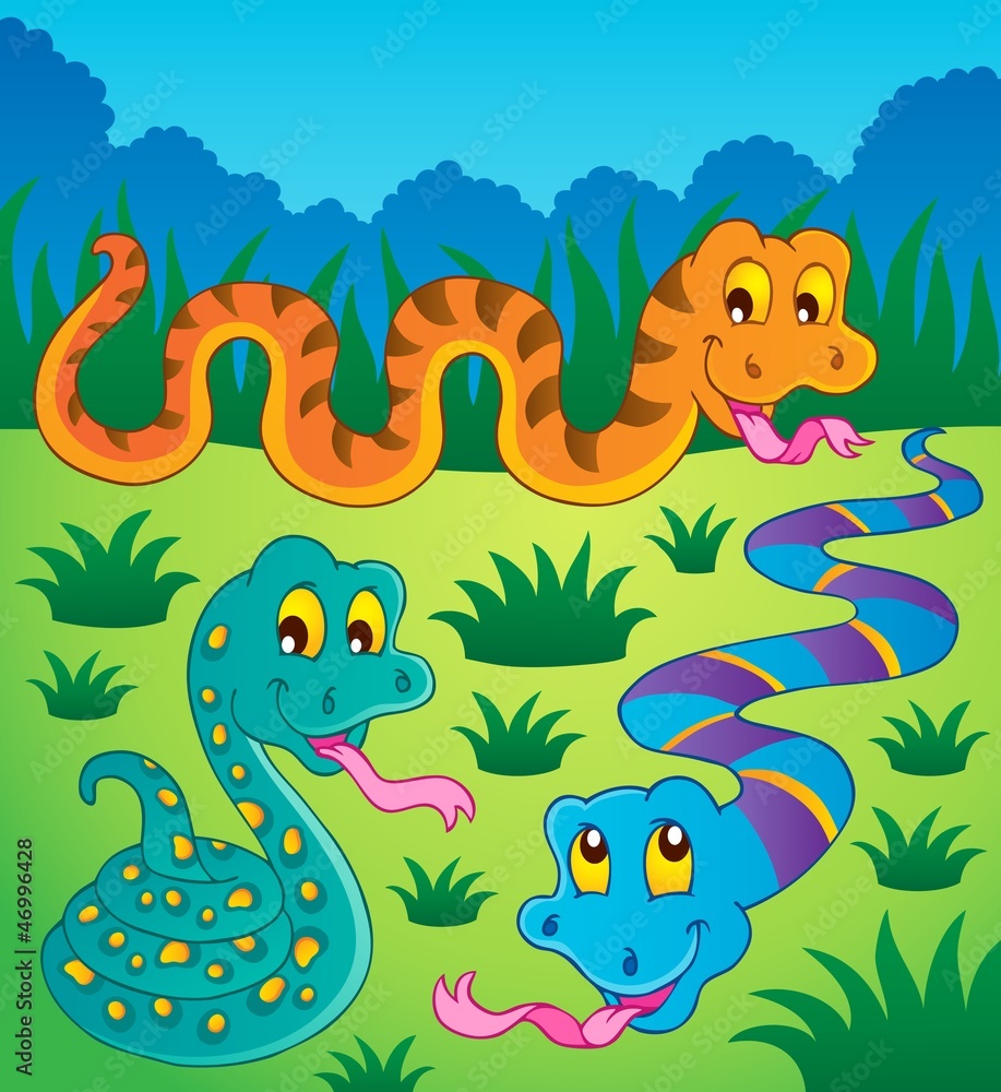 Image with snake theme 1 Image with snake theme 1