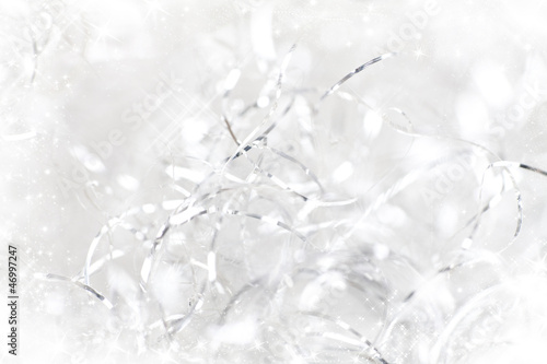 Abstract Christmas background with snowflakes © erika8213