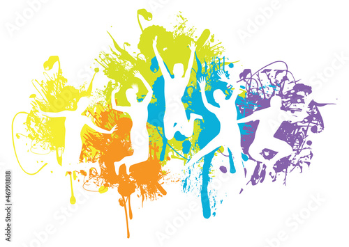 jumping background