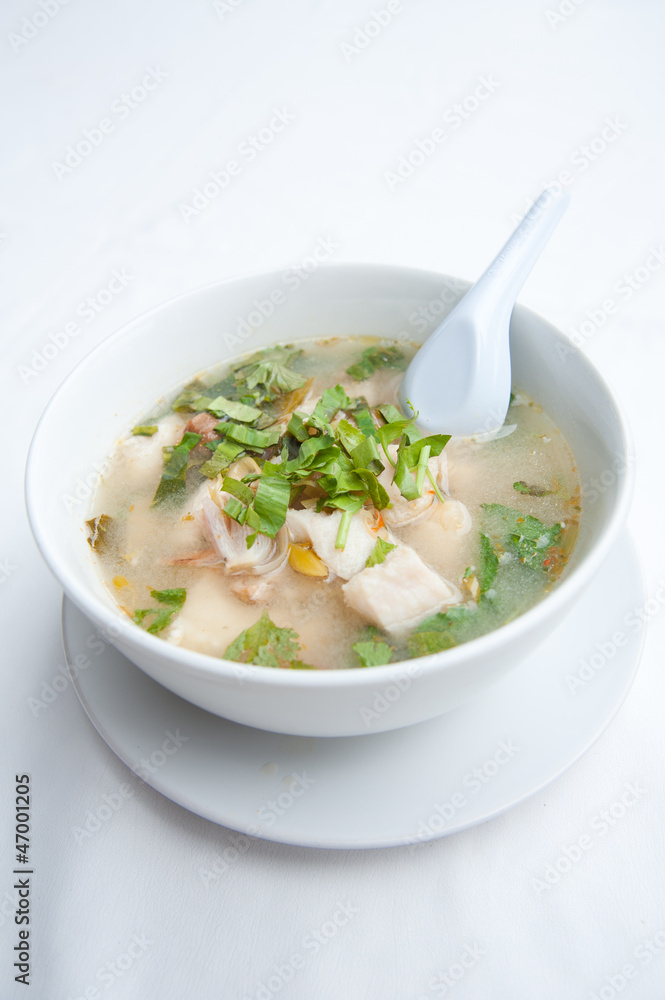 Seafood Tom yum : Famous traditional spicy Thailand food