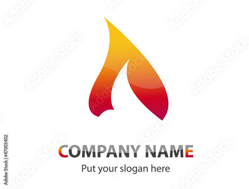 Logo Flamme - Erdgas - Energie © cirquedesprit