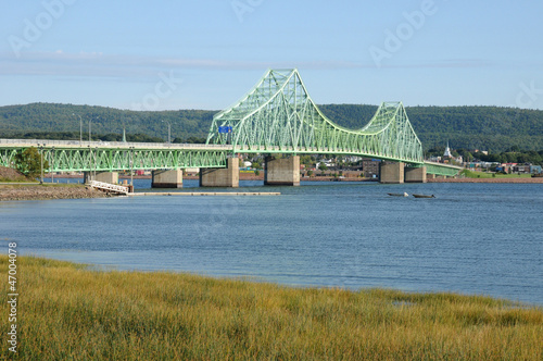 Quebec, the bridge between Campbellton and Pointe a la Croix photo