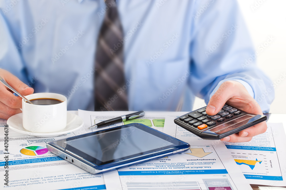 Fototapeta premium Accounting.