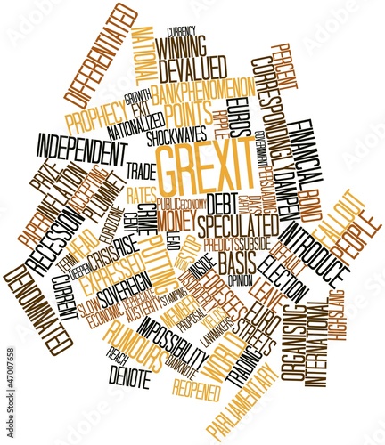 Word cloud for Grexit